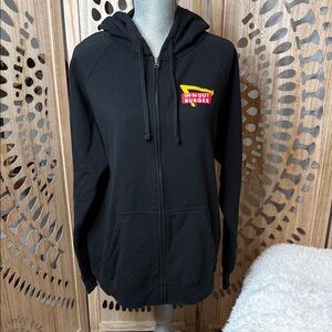 In-N-Out Burger Black Hoodie NWOT